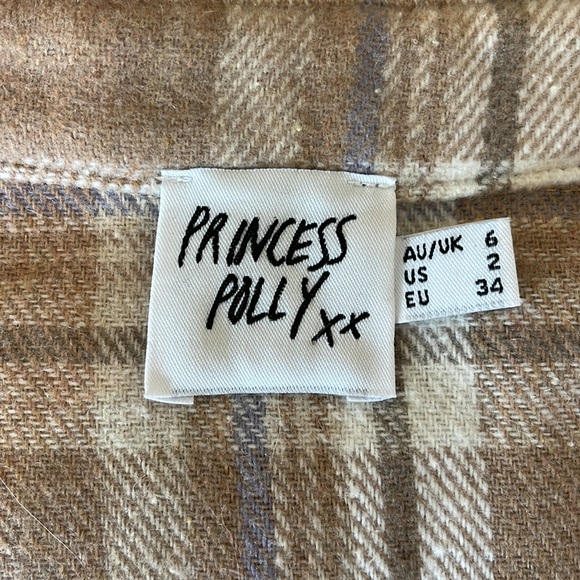 Princess Polly Plaid Shirt + Jacket | Size US 2 - Picture 11 of 11